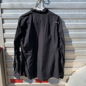 Black ariat button up rodeo shirt